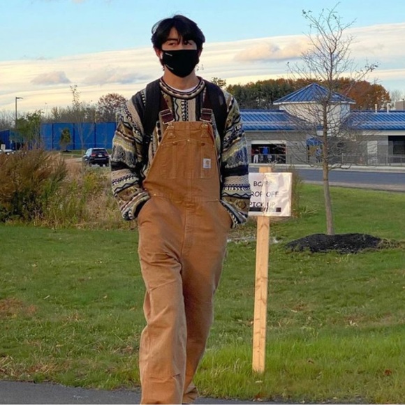 Boy’s Carhartt Overalls, Large (Men’s Small) - Picture 4 of 13